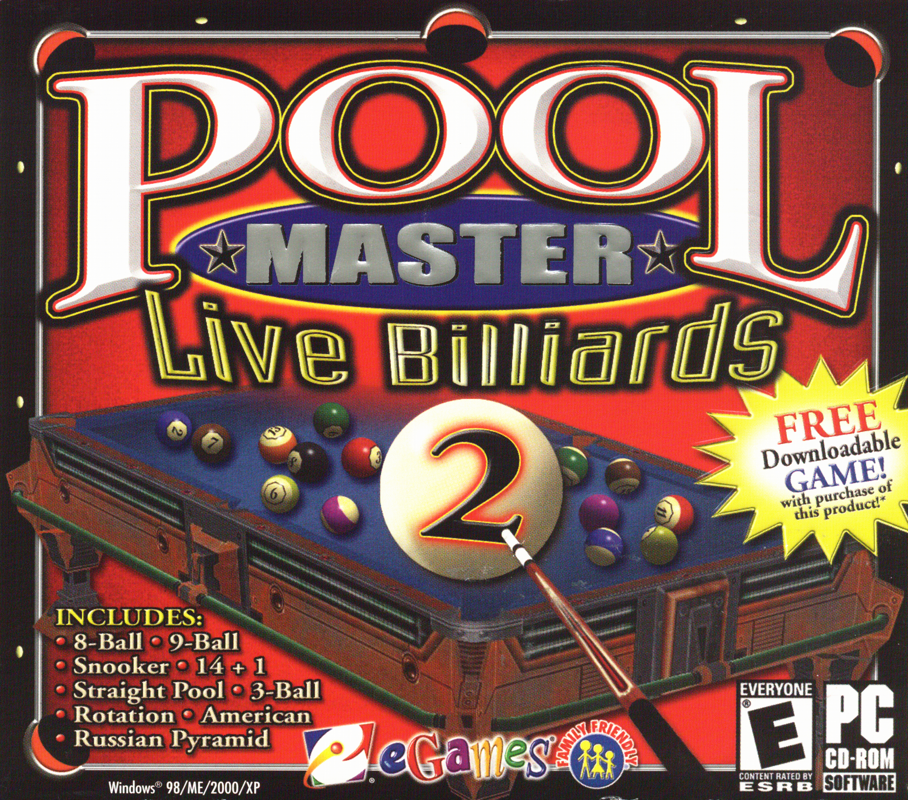 95 BIG BOX PC Game Virtual Pool 2 The Ultimate Pool Simulator PC CD-Rom  Windows