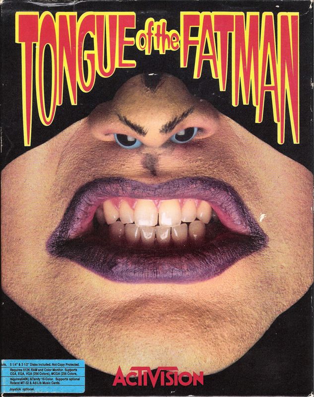 Front Cover for Tongue of the Fatman (DOS)