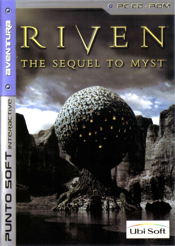 Front Cover for Riven: The Sequel to Myst (Windows) (Puntosoft release)