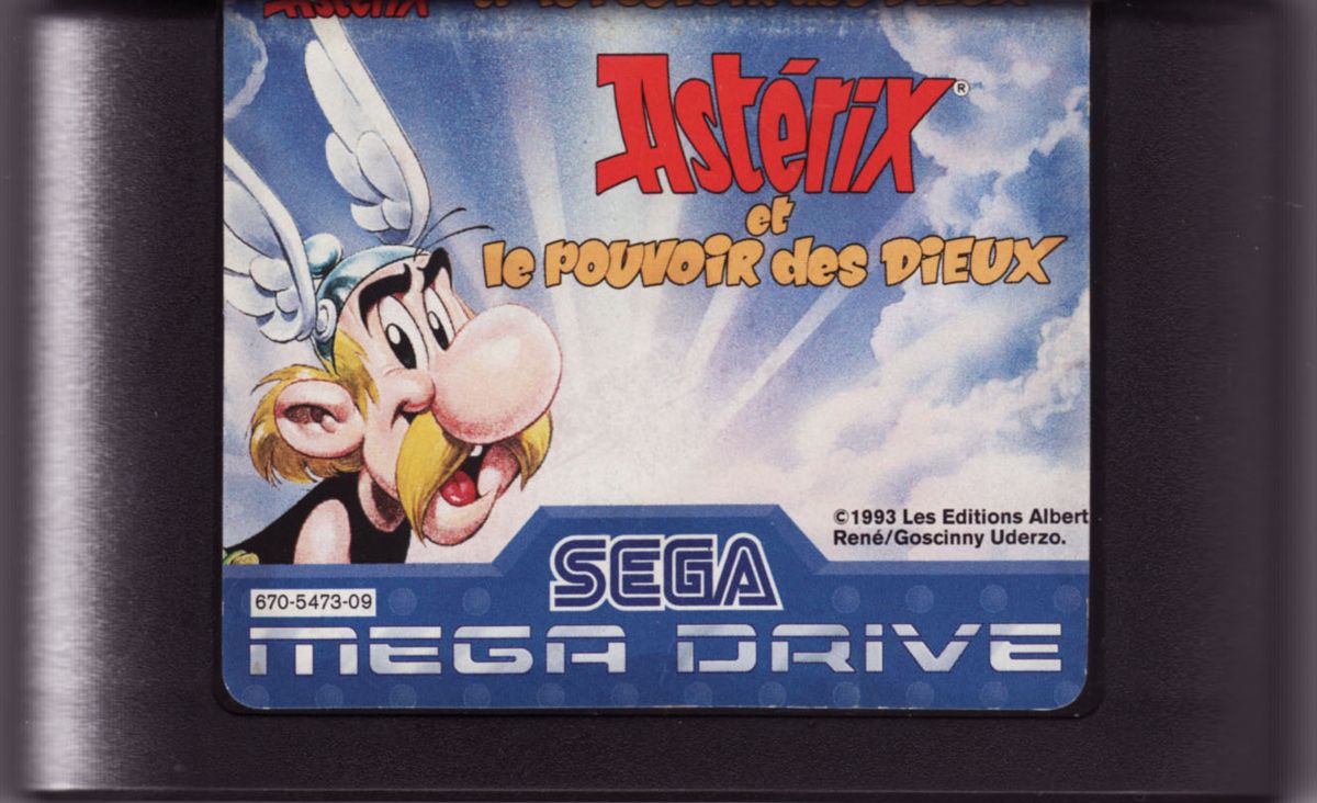 Media for Astérix and the Power of the Gods (Genesis)