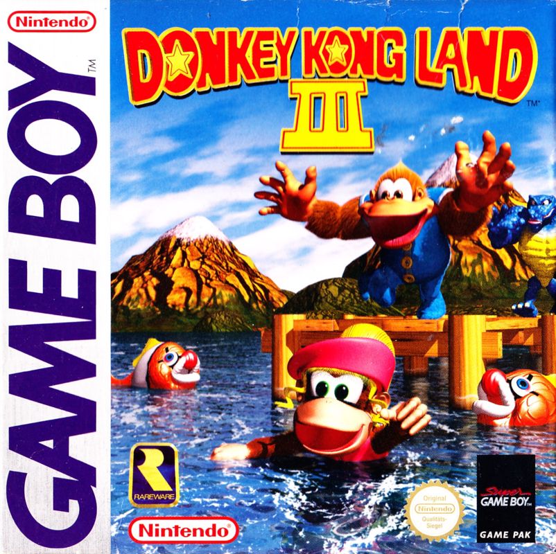 Donkey kong game boy. Донки Конг на геймбой. Donkey Kong Land III. Геймбой обложка Donkey Kong. Donkey Kong Land game boy.