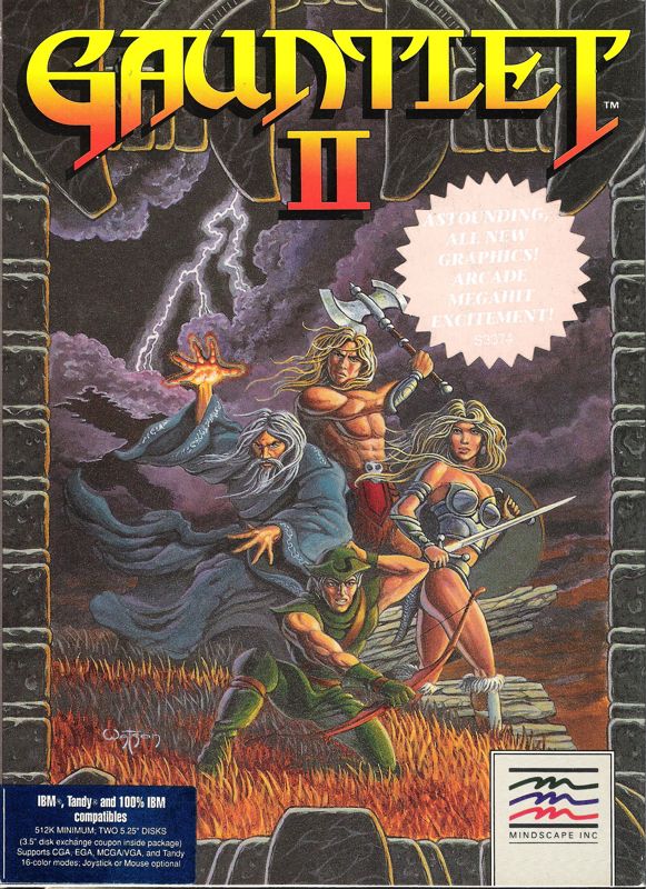 Gauntlet II cover or packaging material - MobyGames