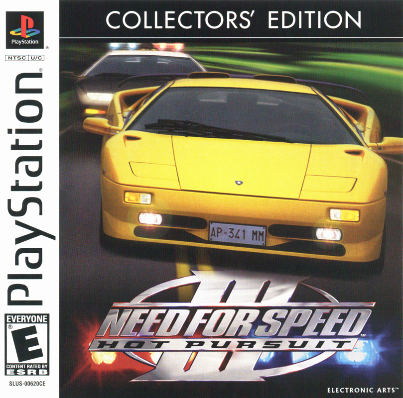 Other for Collectors' Edition: Sled Storm / Need for Speed III: Hot Pursuit / NASCAR Rumble (PlayStation): Need for Speed III - Front