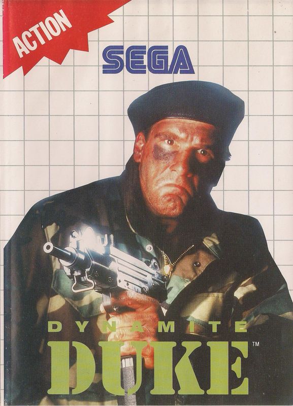 Front Cover for Dynamite Duke (SEGA Master System)