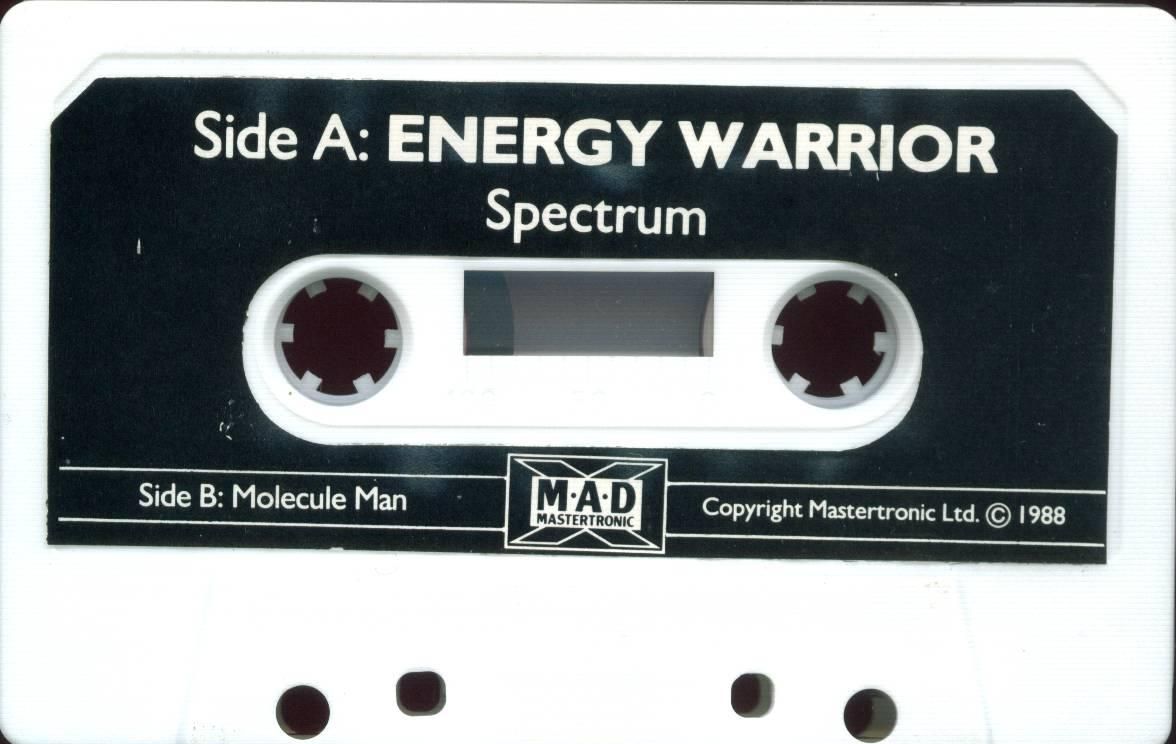 Media for Energy Warrior + Molecule Man (ZX Spectrum)