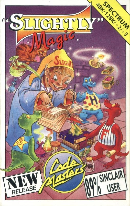 Front Cover for Slightly Magic (ZX Spectrum)