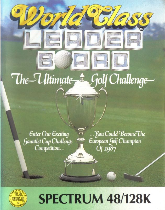 Front Cover for World Class Leader Board (ZX Spectrum)