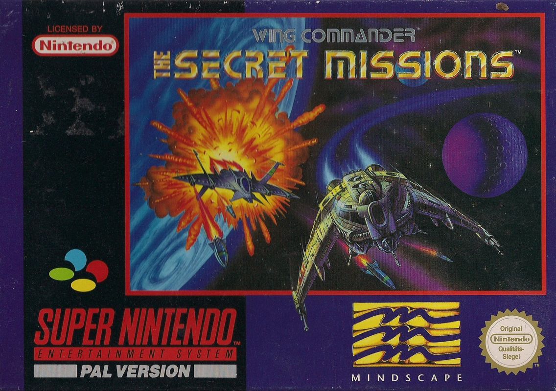 Front Cover for Wing Commander: The Secret Missions (SNES)