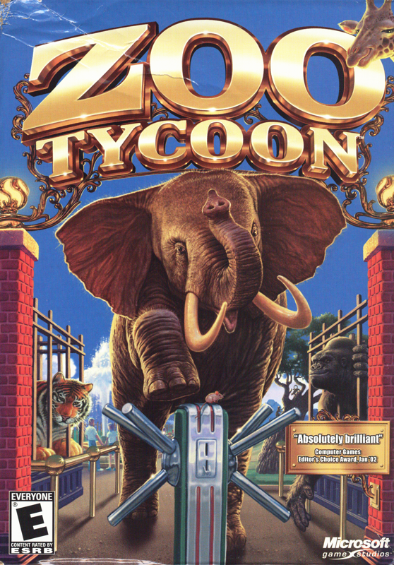 Zoo Tycoon cover or packaging material - MobyGames