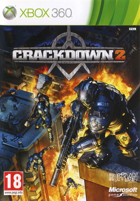 Front Cover for Crackdown 2 (Xbox 360)