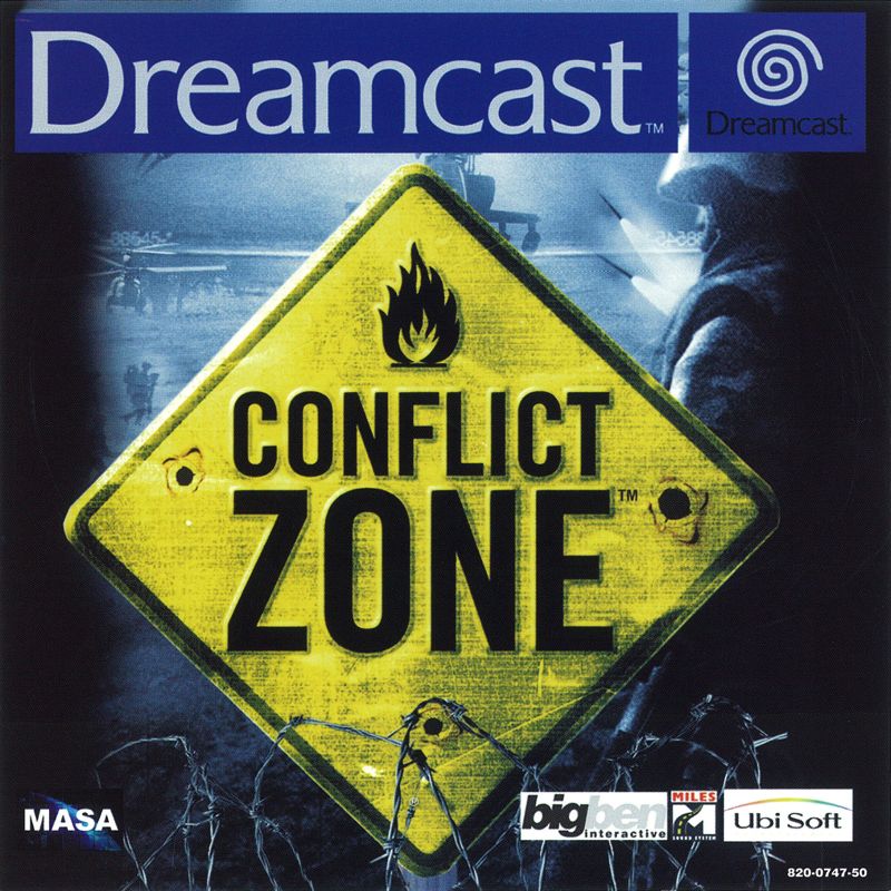 CONFLICT ZONE 北米版　Dreamcast Conflict Zone for Sega Dreamcast - The Video Games Museum