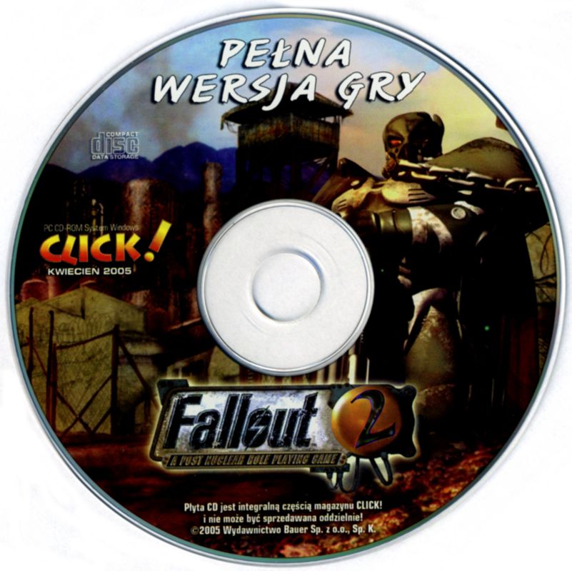 Media for Fallout 2 (Windows) (Click! # 4/2005 covermount)