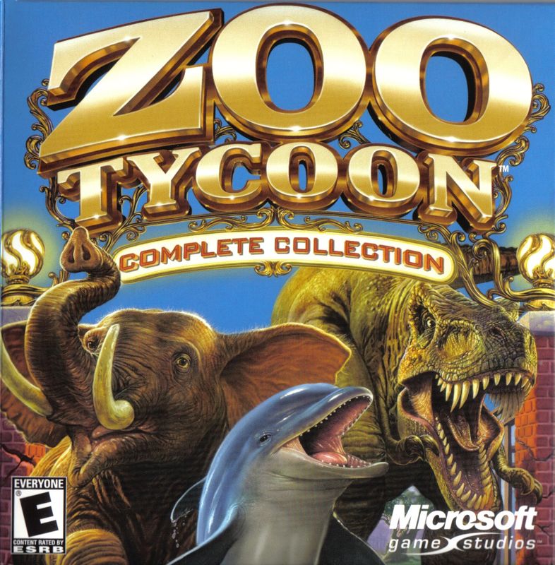 Other for Zoo Tycoon: Complete Collection (Windows): Cardboard Disc Case - Outside Front