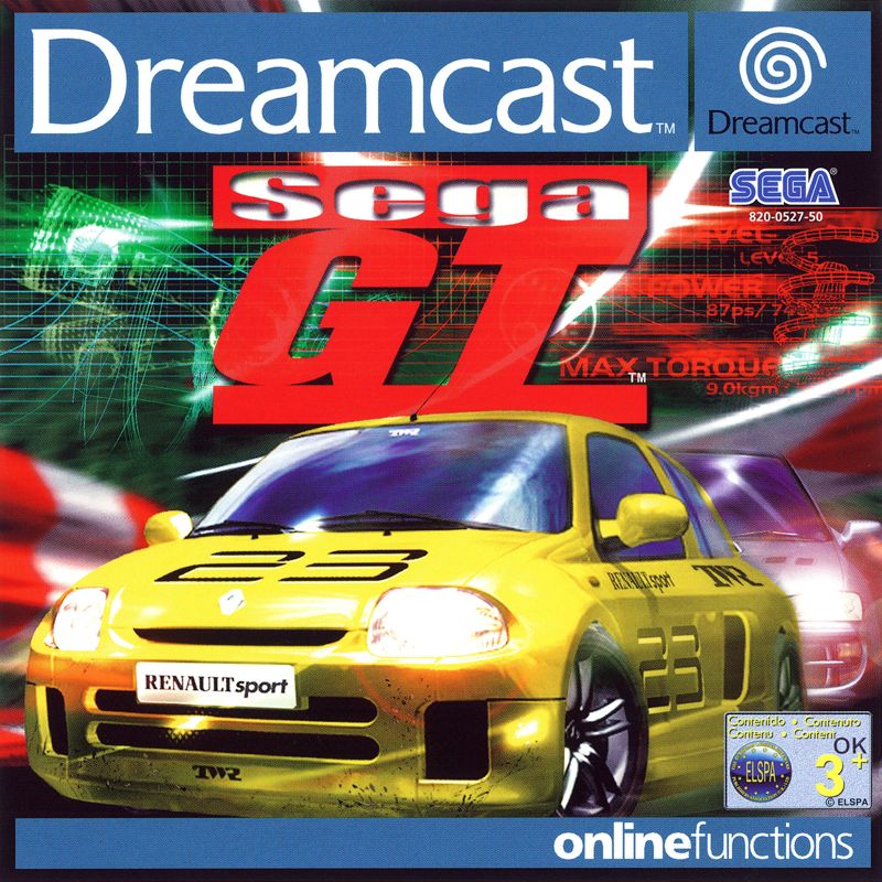 Sega GT cover or packaging material - MobyGames
