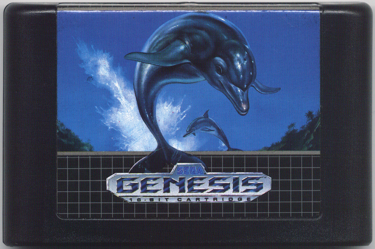 Media for Ecco the Dolphin (Genesis)