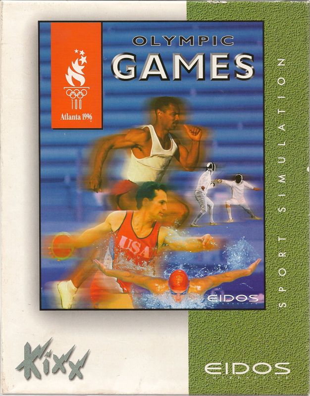 Front Cover for Olympic Games: Atlanta 1996 (DOS) (Kixx release)
