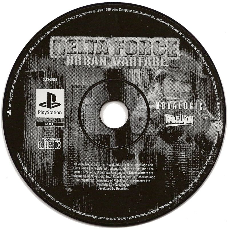 Media for Delta Force: Urban Warfare (PlayStation)