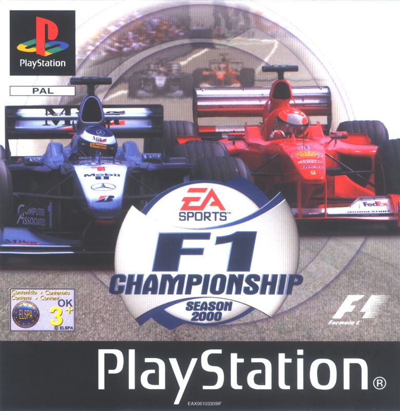 Front Cover for F1 Championship: Season 2000 (PlayStation)