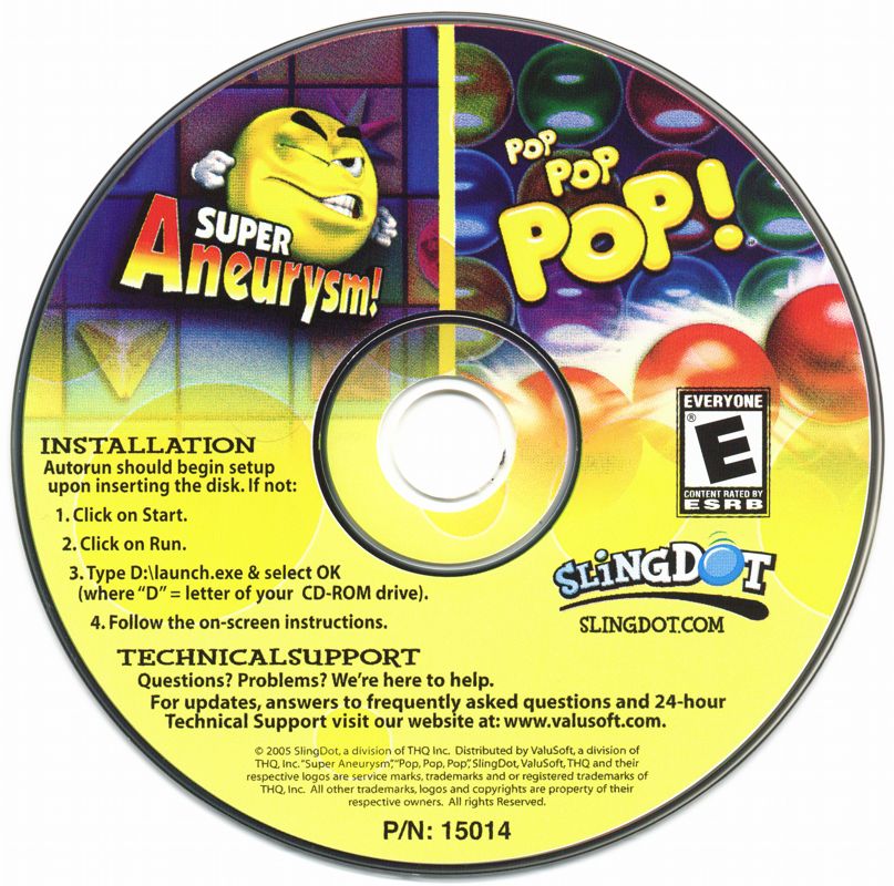 Media for 2 For You Game Pack: Super Aneurysm! / Pop Pop Pop! (Windows)