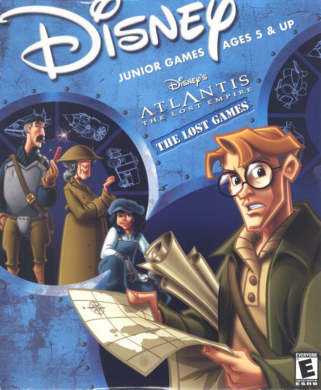 Front Cover for Disney's Atlantis: The Lost Empire - The Lost Games (Macintosh and Windows)