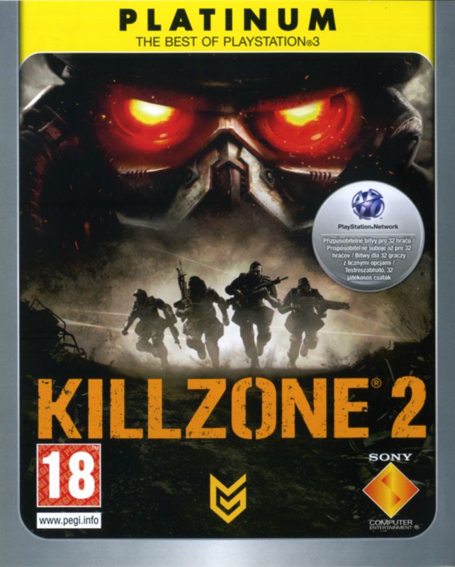 Front Cover for Killzone 2 (PlayStation 3) (Platinum release)