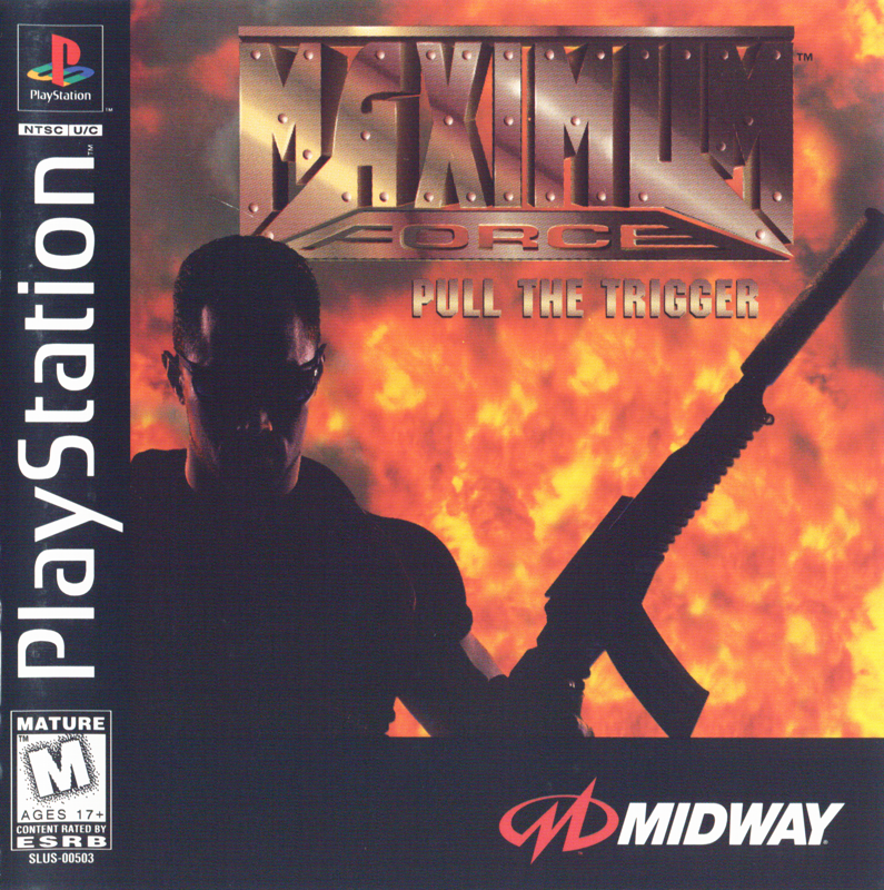 Запусти максимум. PLAYSTATION 1 maximum Force. Maximum Force ps1. Maximum Force ps1 Disc. Игра на плейстейшен 1 шутер.