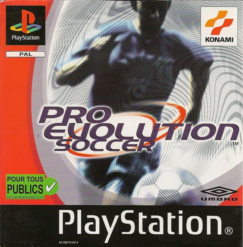 Front Cover for Pro Evolution Soccer (PlayStation)
