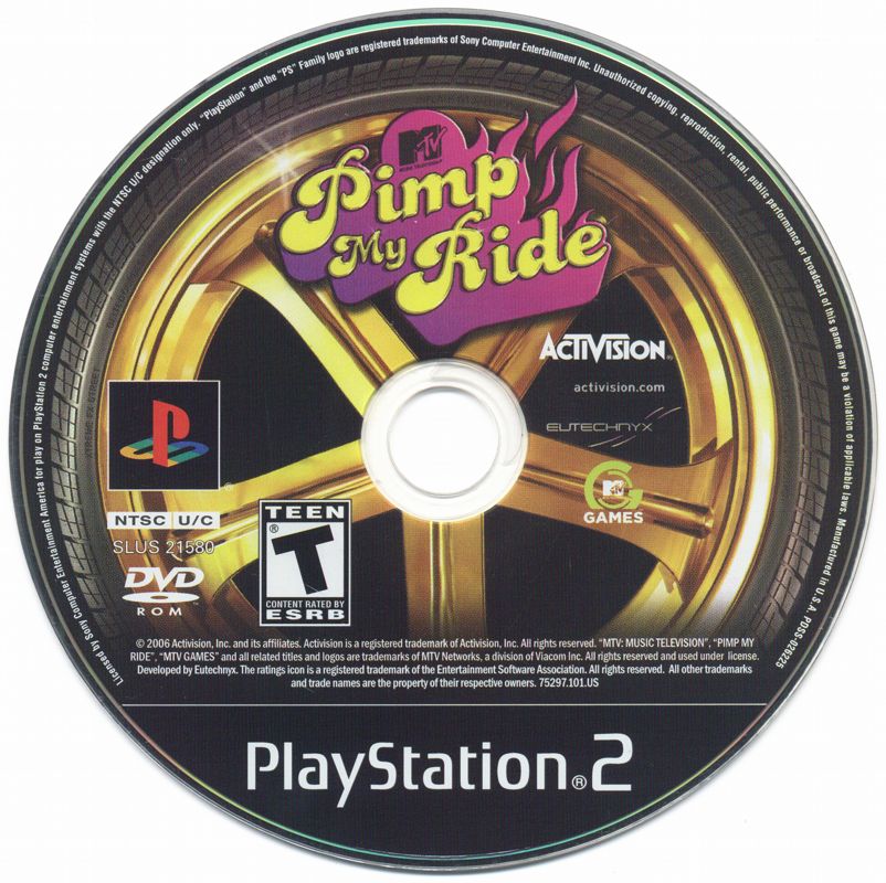 Media for MTV Pimp My Ride (PlayStation 2)