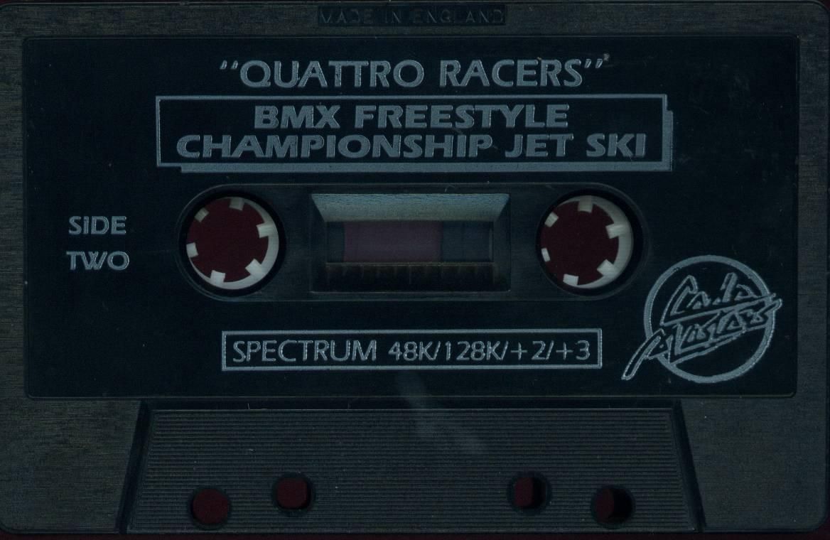 Media for Quattro Racers (ZX Spectrum)