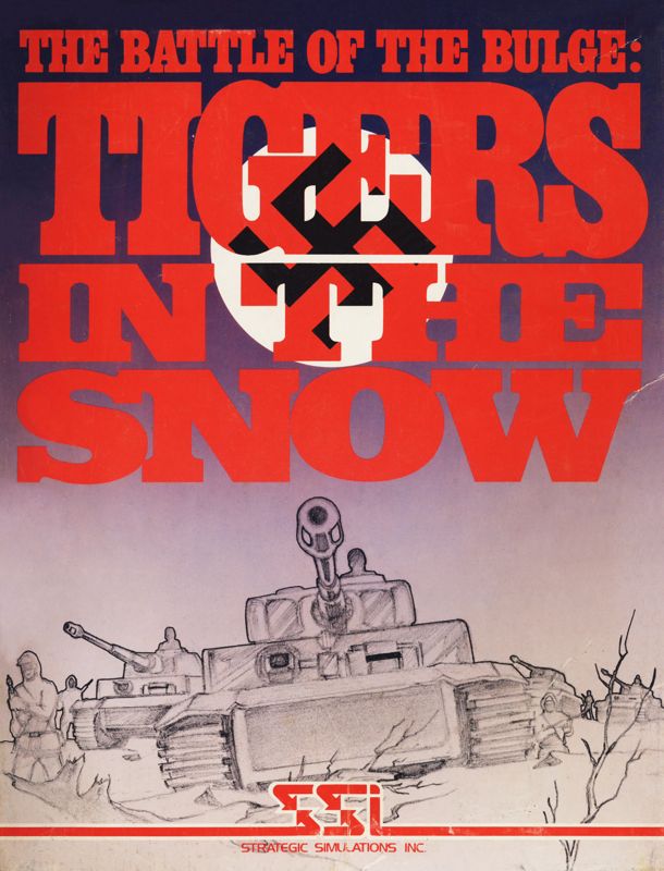 Front Cover for The Battle of the Bulge: Tigers in the Snow (TRS-80)
