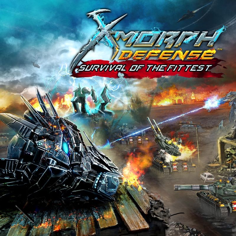 Front Cover for X-Morph: Defense - Survival of the Fittest (PlayStation 4) (download release)