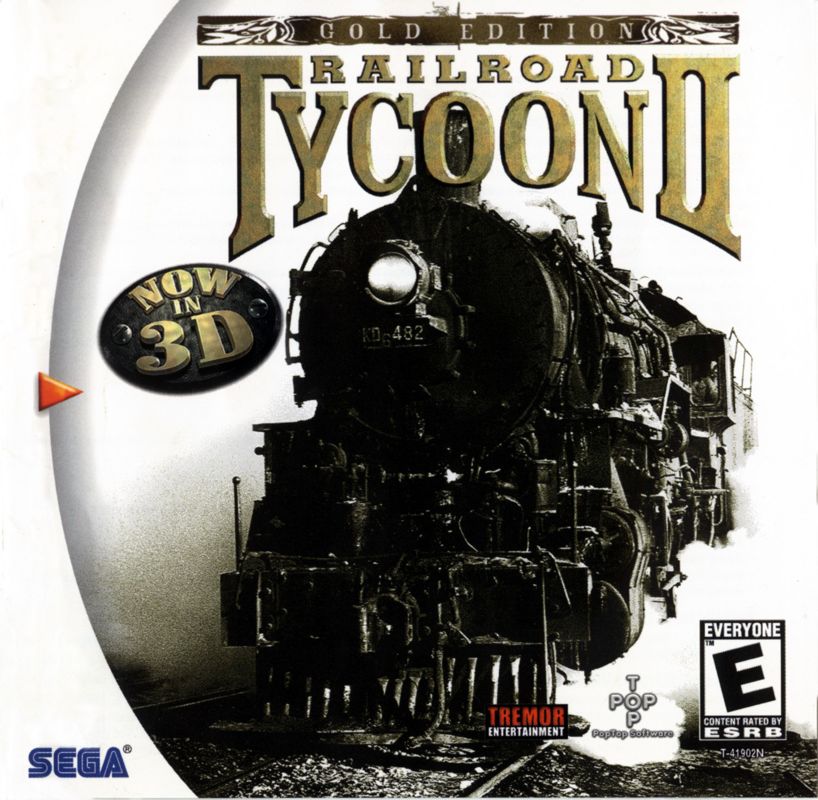 Front Cover for Railroad Tycoon II: Gold Edition (Dreamcast)