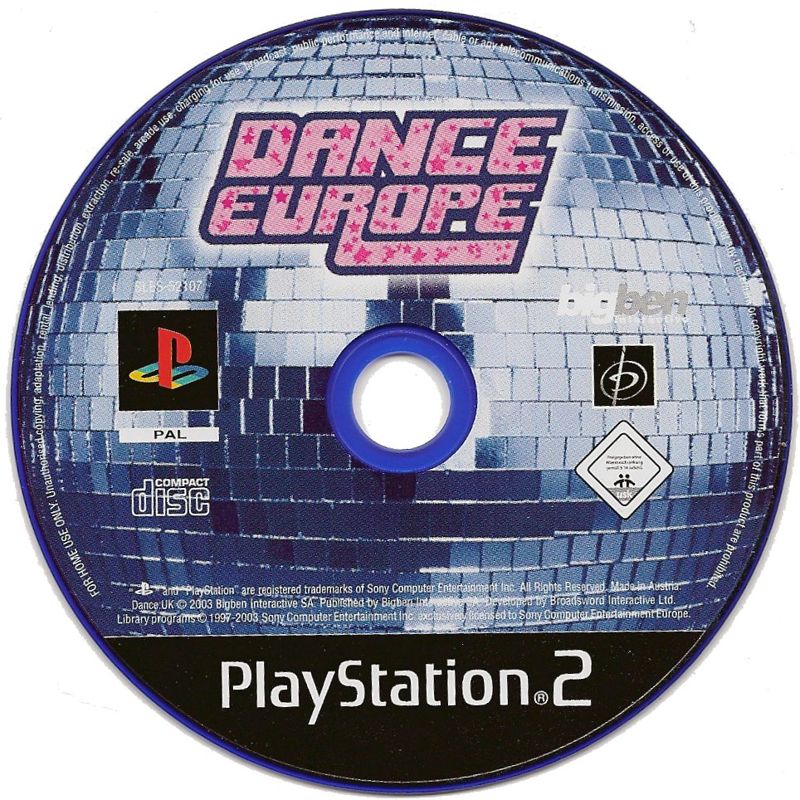 Media for Dance:UK (PlayStation 2)