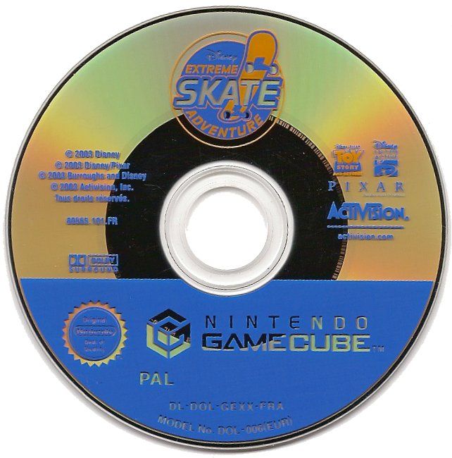 Media for Disney's Extreme Skate Adventure (GameCube)