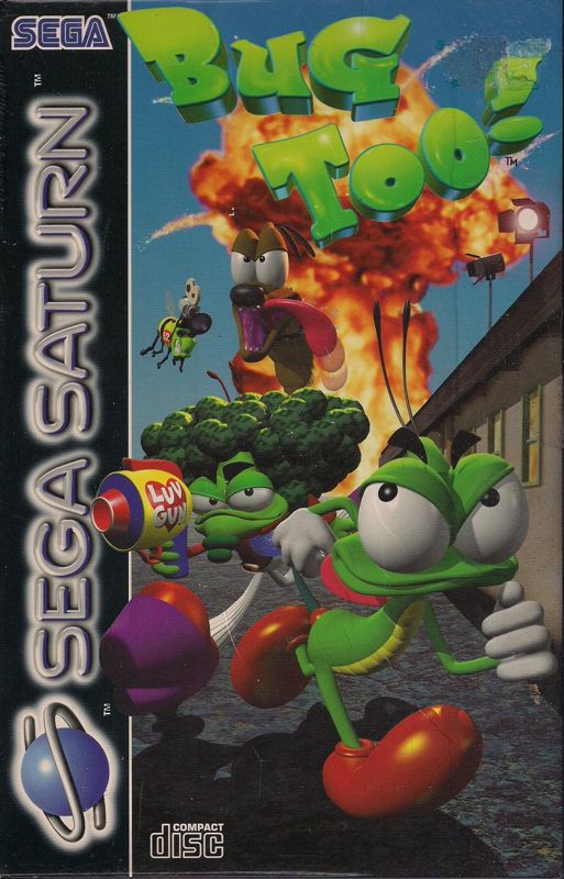 Front Cover for Bug Too! (SEGA Saturn)