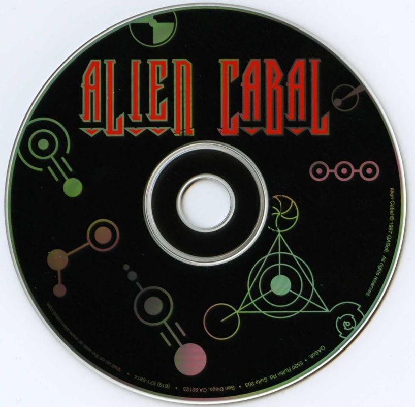 Media for Alien Cabal (DOS and Windows)