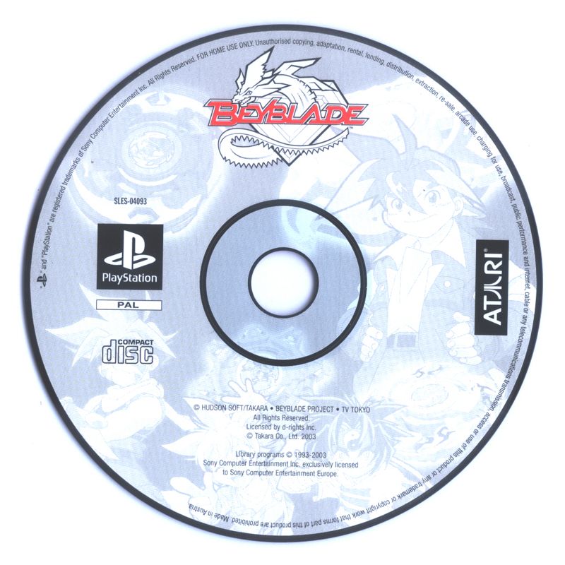 Media for Beyblade (PlayStation)