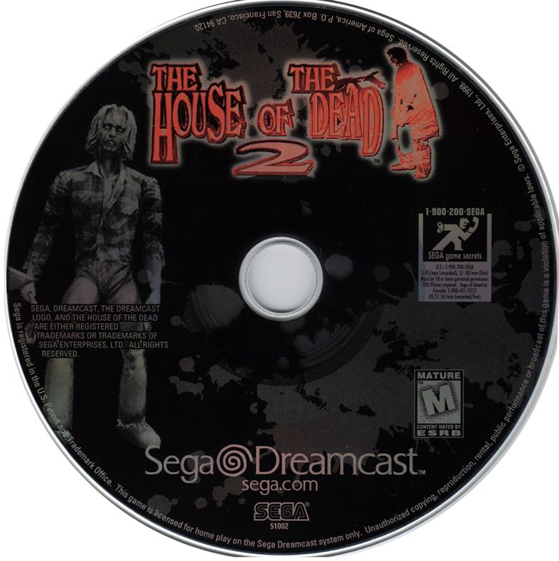 Media for The House of the Dead 2 (Dreamcast)