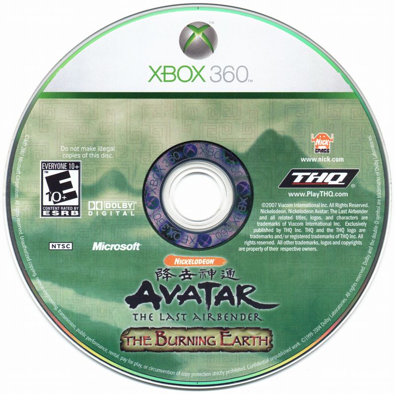 Media for Avatar: The Last Airbender - The Burning Earth (Xbox 360)
