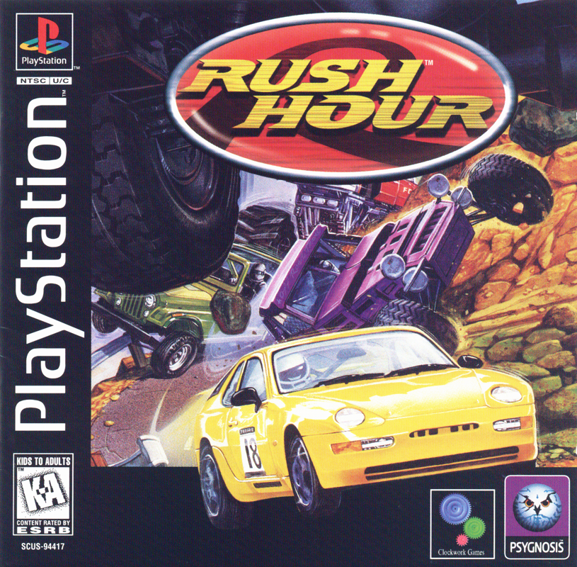 Front Cover for Rush Hour (PlayStation)