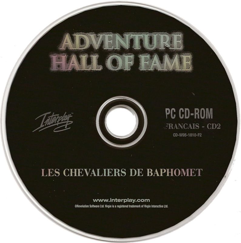 Media for Adventure Hall of Fame (Windows): Broken Sword CD 2 French