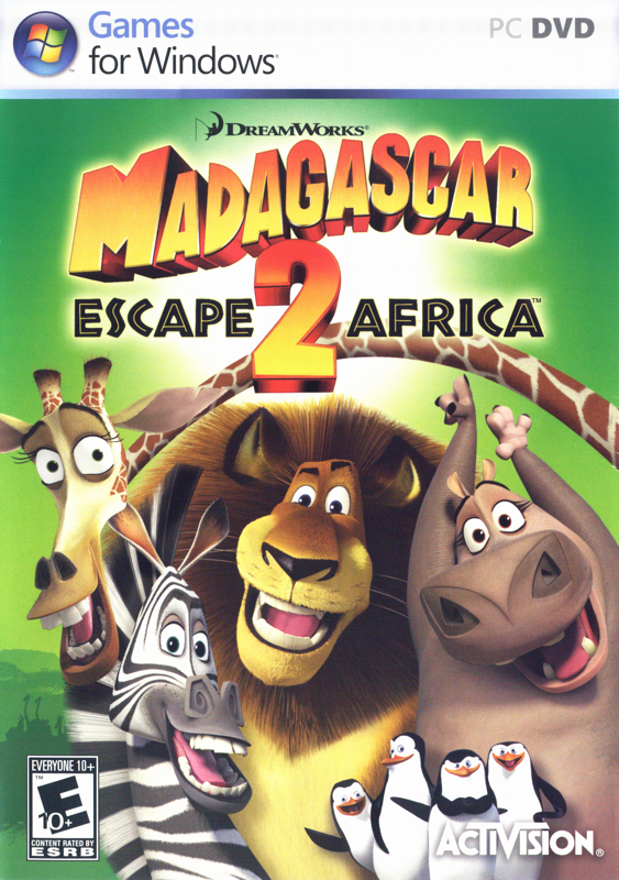 Madagascar: Escape 2 Africa cover or packaging material - MobyGames