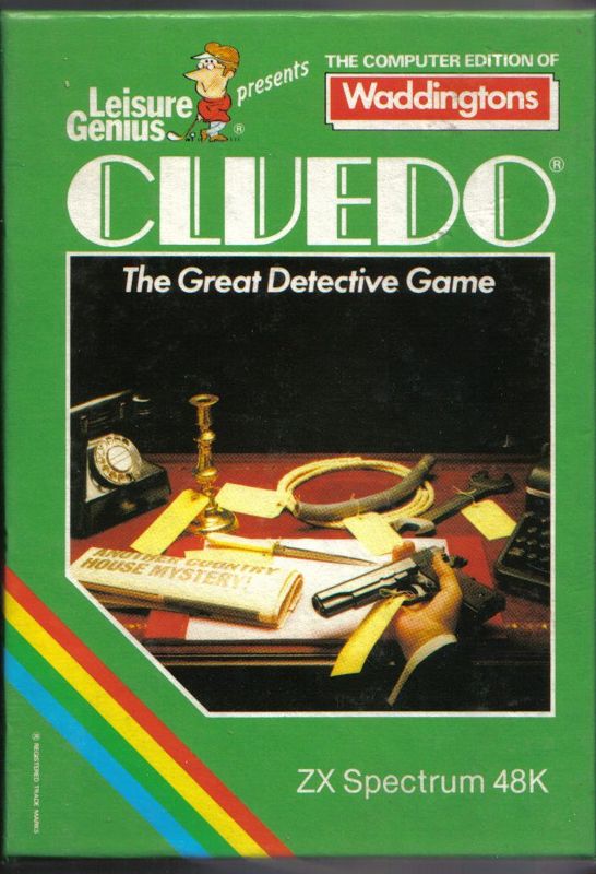 Front Cover for Cluedo (ZX Spectrum)