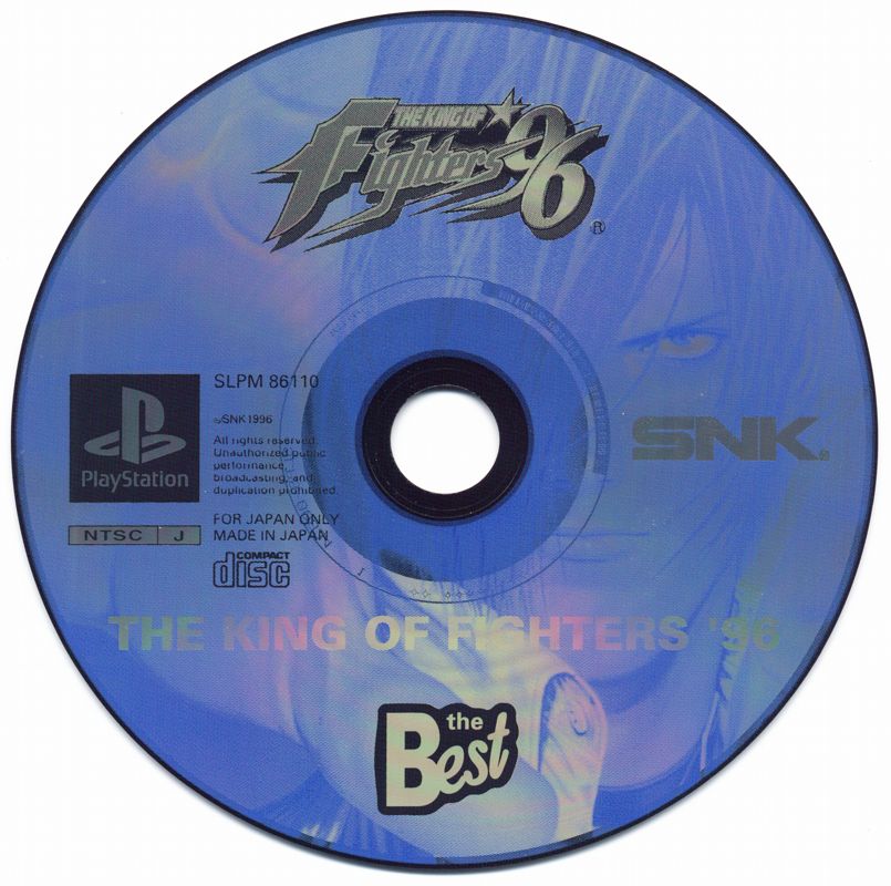 Media for The King of Fighters '96 (PlayStation) (The Best Release)
