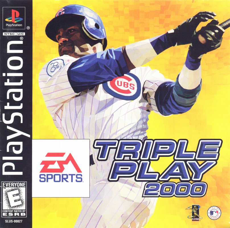 Front Cover for Triple Play 2000 (PlayStation)