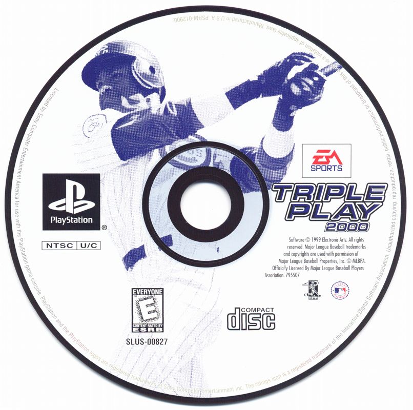 Media for Triple Play 2000 (PlayStation)