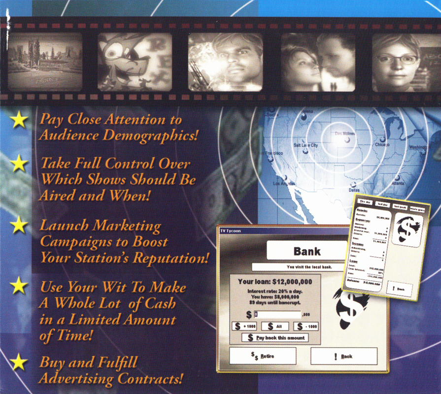 Inside Cover for TV Manager (Windows): Right