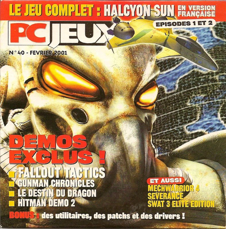 Front Cover for Halcyon Sun (Windows) (Magazine PC Jeux #40 February 2001)