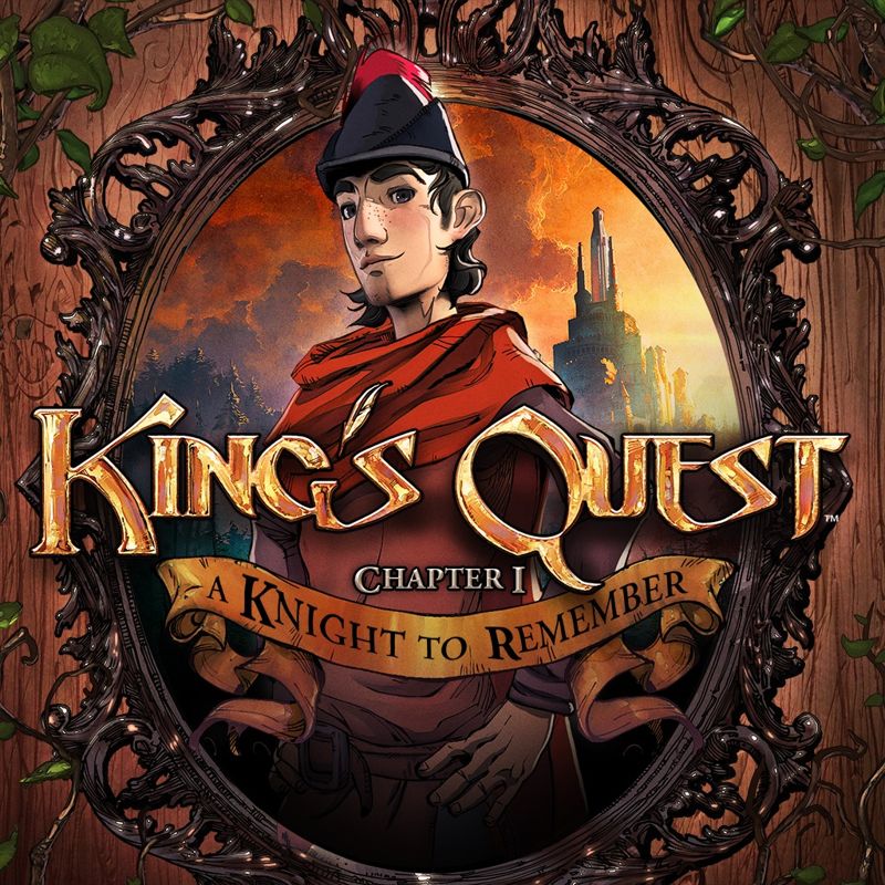 Front Cover for King's Quest: Chapter I - A Knight to Remember (PlayStation 3 and PlayStation 4) (PSN (SEN) release)