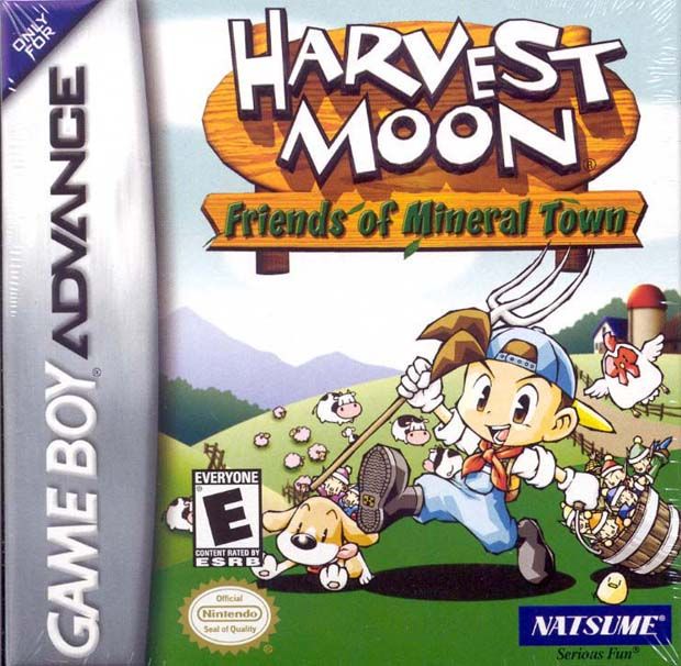Front Cover for Harvest Moon: Friends of Mineral Town (Game Boy Advance)